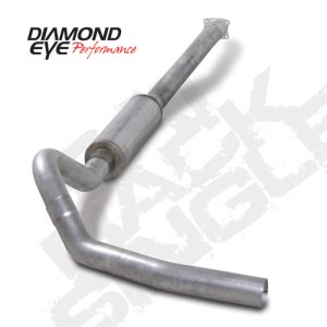 Chevrolet 2500 Performance Exhaust - Diamond Eye Performance - Cat Back, Single - `01-`05